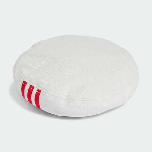 adidas 愛迪達 Adidas 愛迪達 Beret JE8352 女 貝雷帽 白 麂皮 柔軟 穿搭