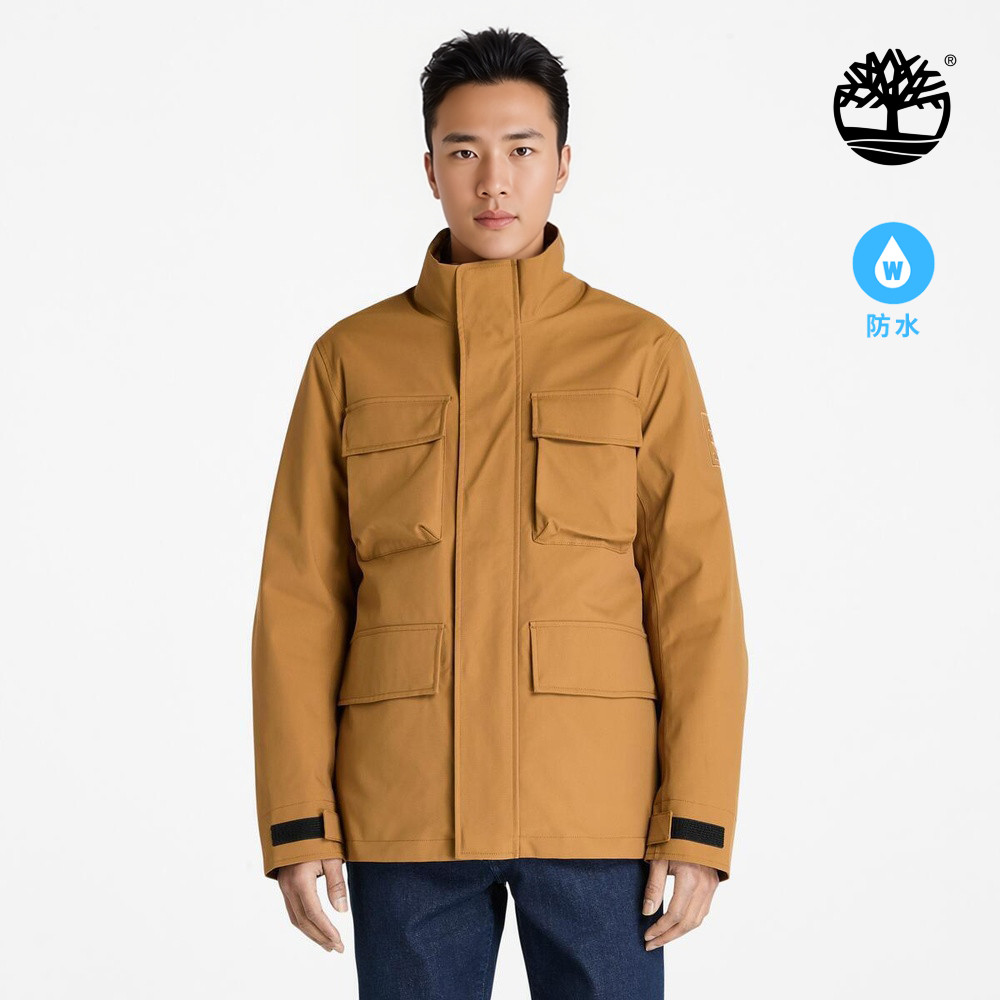 Timberland 男款深小麥色三合一防水外套|A6BF4EH2