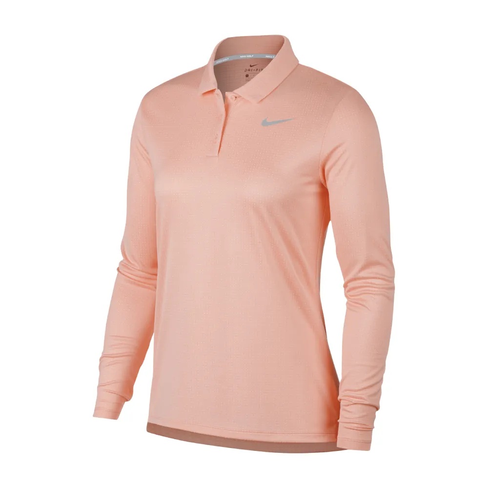 NIKE 耐吉 NIKE GOLF 女士 運動休閒長袖POLO衫