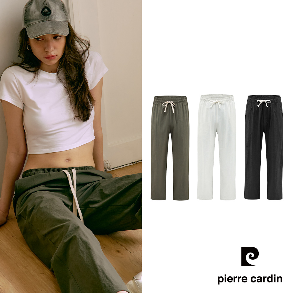 Pierre Cardin 皮爾卡登 女款 速乾闊腿長褲 (8257886)