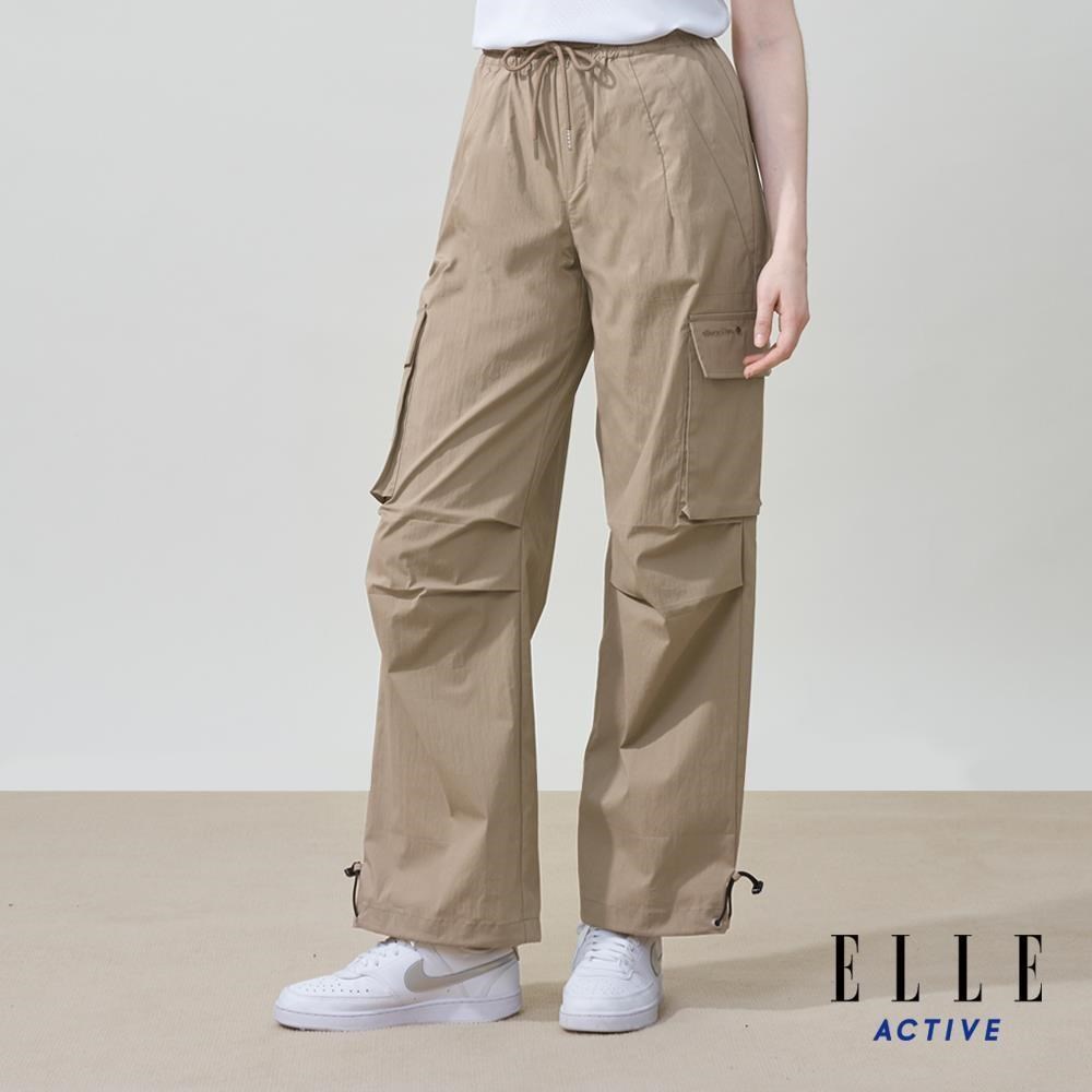 ELLE ACTIVE 降落傘工裝褲-卡其 EA25S2W340299
