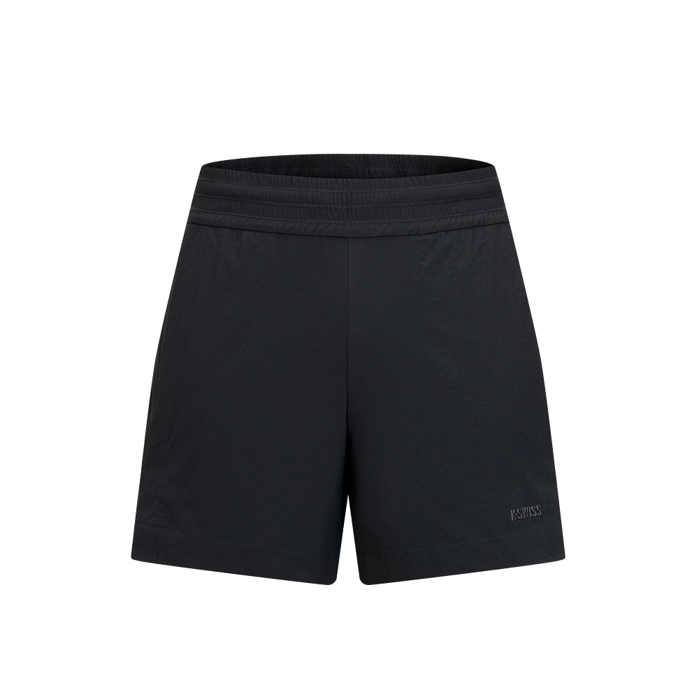 K-SWISS 梭織短褲 SHORTSKC7522WFPH30 休閒運動 女褲 灰色 1911669-833