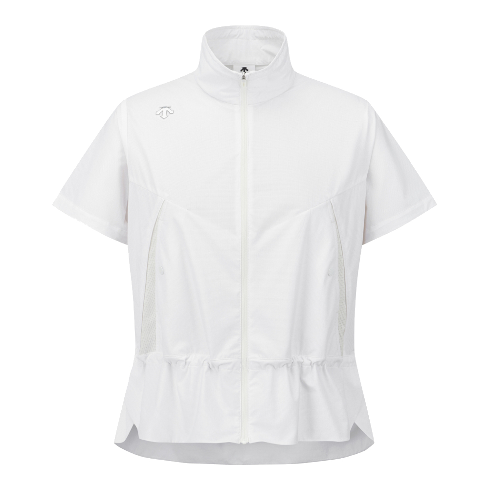 DESCENTE GOLF 迪桑特 HIGH-NECK MID-LENGTH SHORT-SLEEVED JUMPER 女士 高爾夫短袖外套