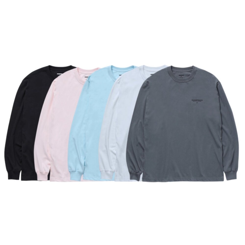 Neighborhood NEIGHBORHOOD NH.Tee BLACK 長T 黑/白/藍/粉/灰 251PCNH-LT07