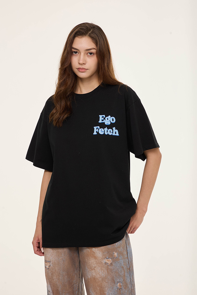 EGO FETCH Letter Printed T-shirt 字母印花 短袖 EGO25SSTST121
