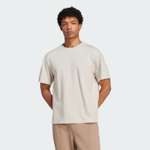 adidas 愛迪達 Adidas 愛迪達 D4t X Tee JX0705 男 T恤 運動上衣 休閒短袖 米 亞版