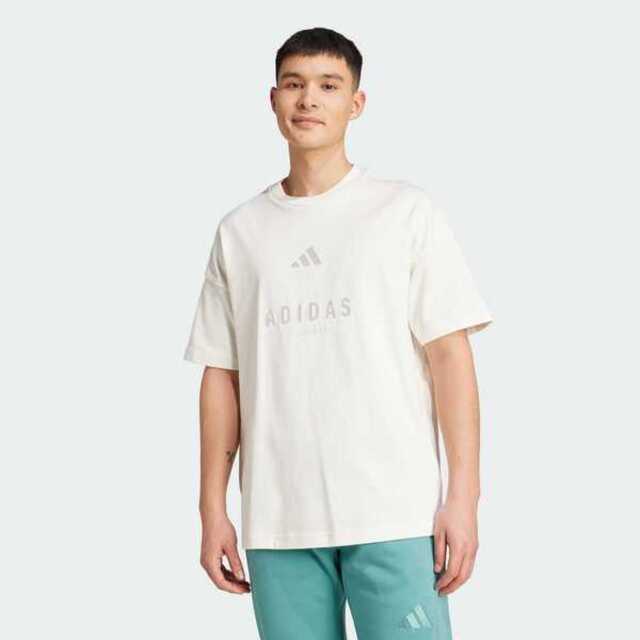 adidas 愛迪達 Adidas 愛迪達 M A Szn G T JL6552 男 T恤 運動上衣 休閒短袖 米 白 亞版
