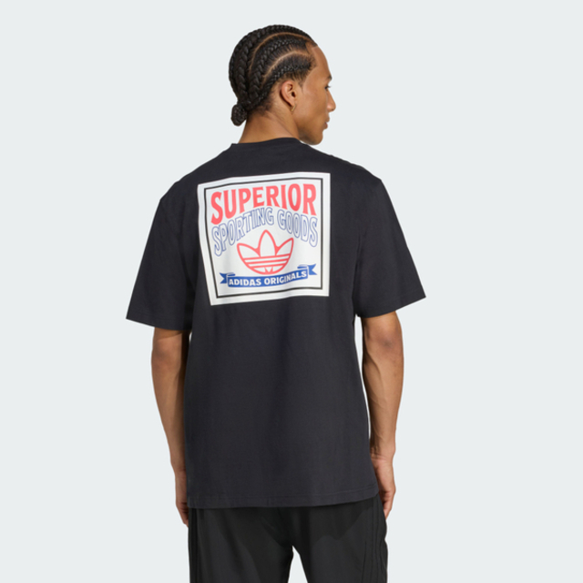 adidas 愛迪達 Adidas 愛迪達 Graphic Lo Ss T JW0161 男 T恤 運動上衣 休閒短袖 黑 亞版