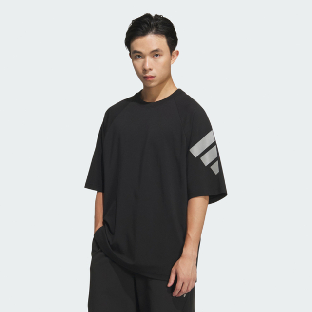 adidas 愛迪達 Adidas 愛迪達 Fustl M Tee Ss3 KH1485 男 T恤 運動上衣 休閒短袖 黑 亞版