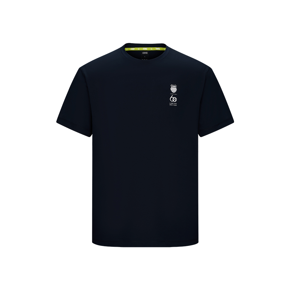K-SWISS 短袖T恤 Short Sleeve T-Shirt 休閒 男上衣 藍色 1013336-014