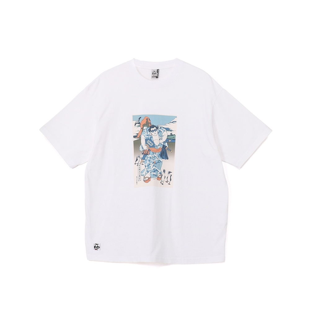 CHUMS Anti-Bug Ukiyo-e T-Shirt 男 防蟲短袖上衣 白色 CH012718W001