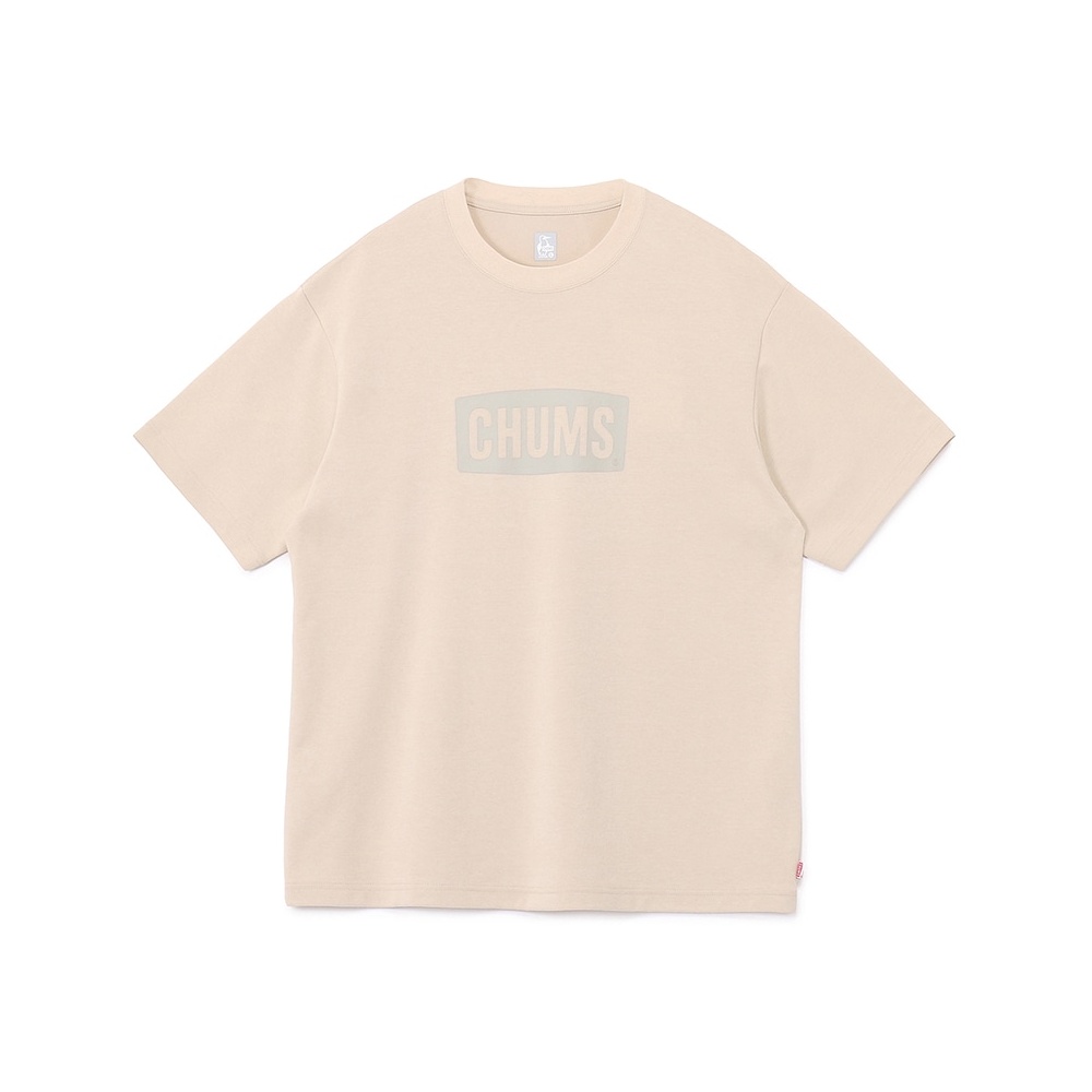 CHUMS CD CHUMS Logo T-Shirt 男 短袖上衣 米灰色 CH012755G057