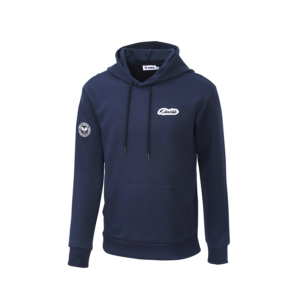 K-SWISS 連帽長袖 TW HOODIE 2 帽T 口袋 女款 深藍色 1912497-426