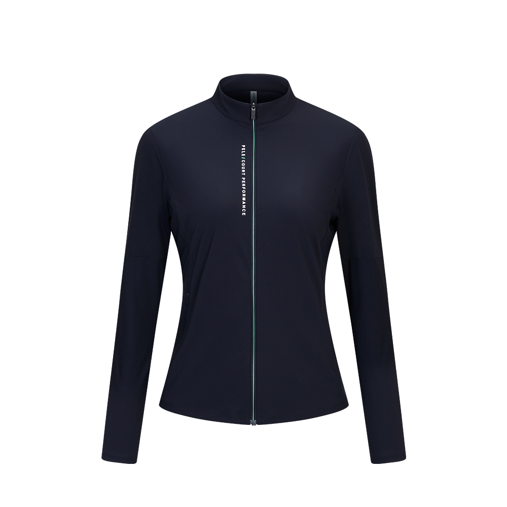 K-SWISS 運動針織外套 JACKETKC7522WFKJ31 吸濕排汗 女外套 深靛蓝色 1911670-401