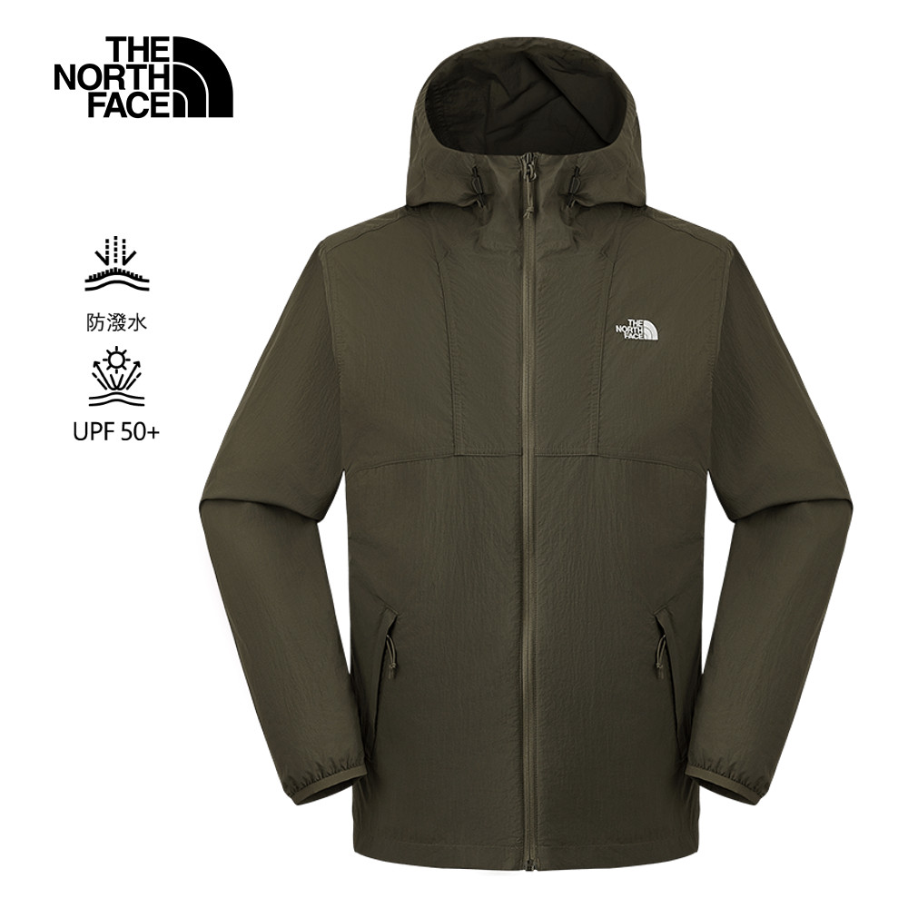 The North Face 北面男ZEPHYR NOVELTY WIND JACKET 輕盈透氣防潑防風連