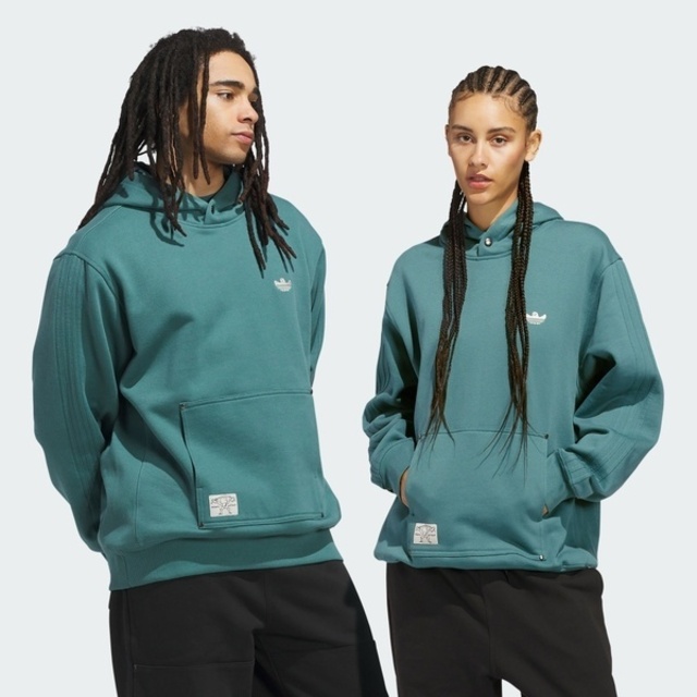 adidas 愛迪達 Adidas 愛迪達 Shmoo H Hood JX5444 男女 連帽上衣 帽t 連帽長袖 綠 亞版