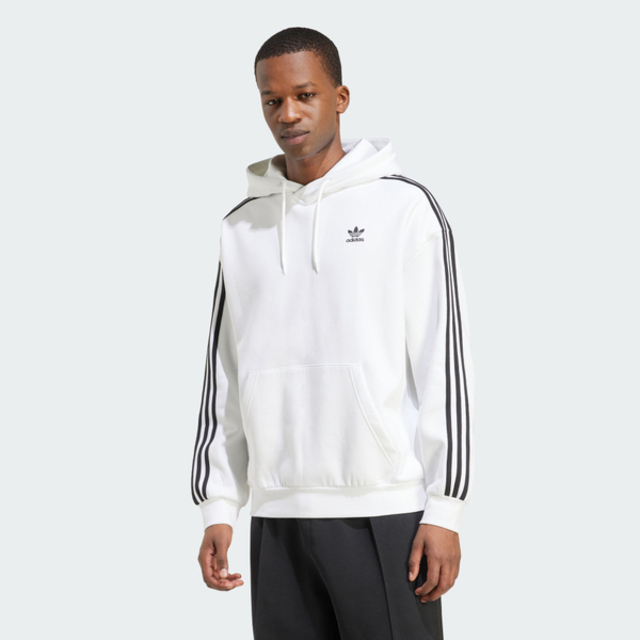 adidas 愛迪達 Adidas 愛迪達 Baggy Hoodie JY1414 男 連帽上衣 帽t 連帽長袖 白 黑 亞版