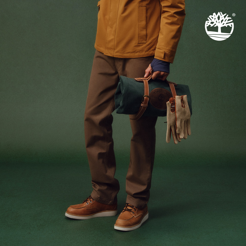 Timberland 男款咖啡色休閒長褲|A5M4XBK0