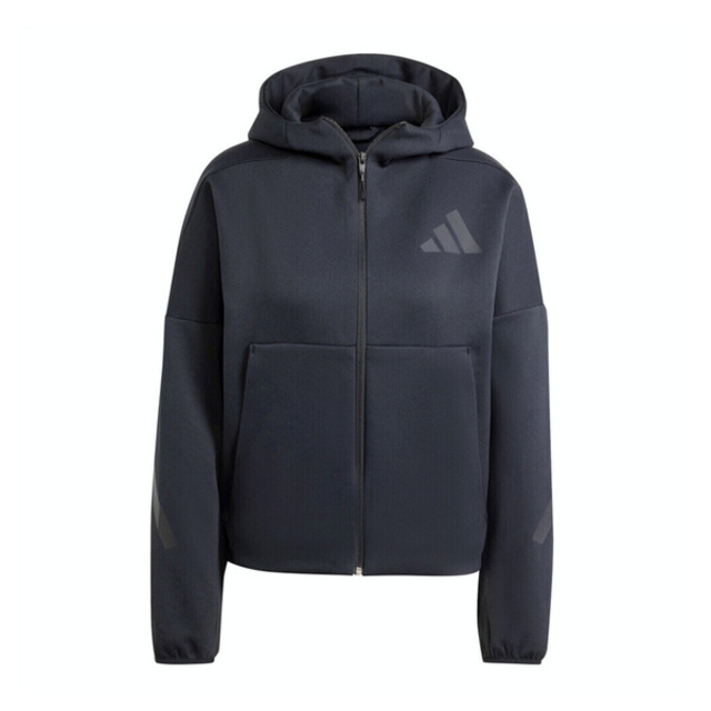 adidas 愛迪達 Adidas W Z.N.E. FZ JE7848 女 連帽 外套 運動 訓練 休閒 寬鬆 愛迪達 黑