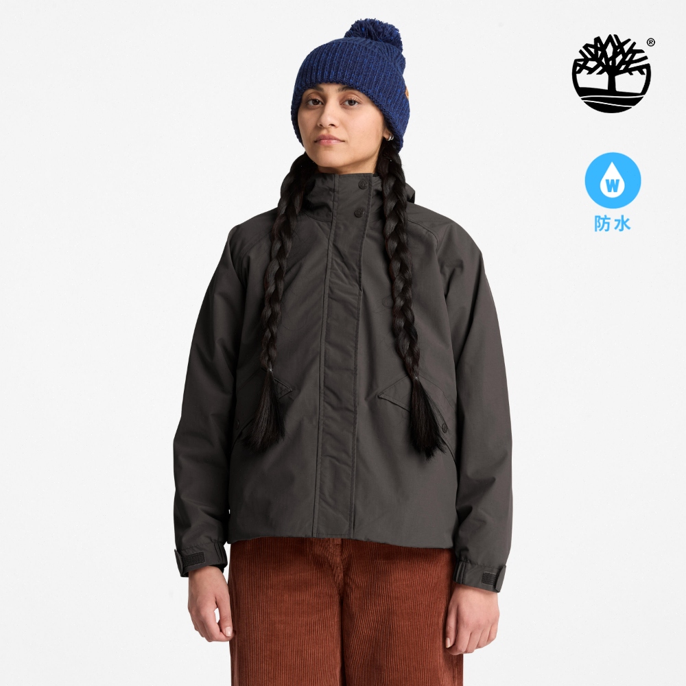 Timberland 女款灰黑色三合一防水外套｜0YHCKCN1