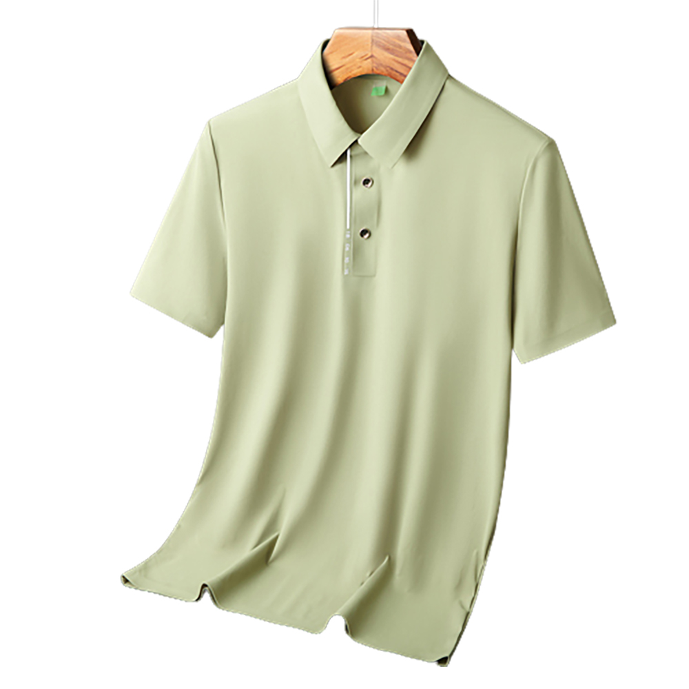 CS22 商務紳士高彈性免燙冰絲POLO衫8色L-6XL（其他規格）