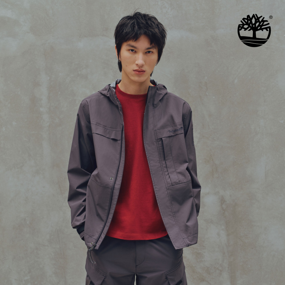 Timberland 男款黑色Benton防水外套|A445FW08