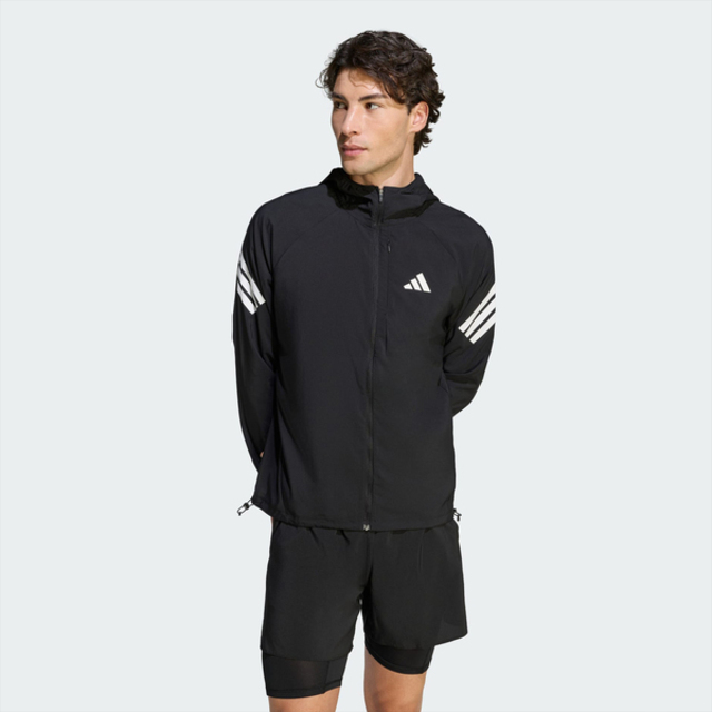 adidas 愛迪達 Adidas 愛迪達 Adi365 3s Jkt M KQ8060 男 連帽外套 運動外套 防風 黑 白 亞版