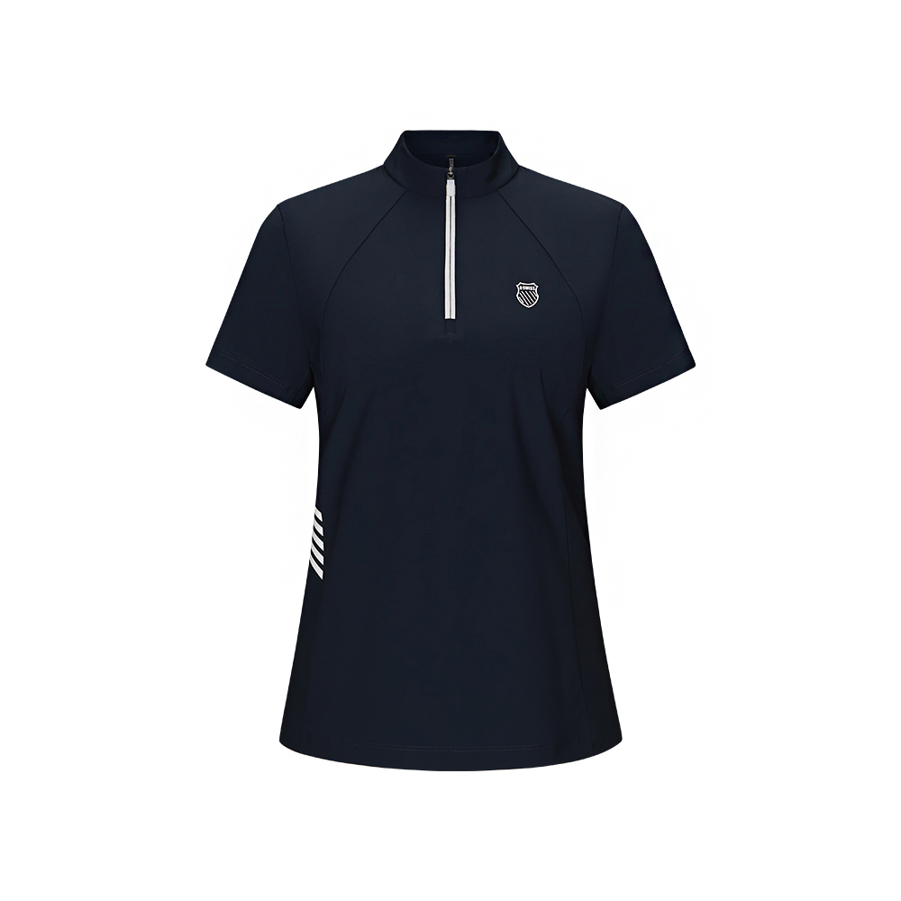 K-SWISS 短袖T恤 Short Sleeve T-Shirt 休閒 女上衣 藍色 1913401-014