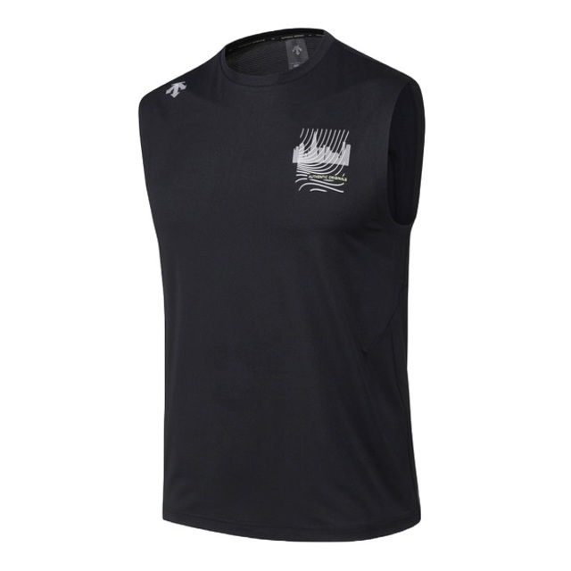 DESCENTE 迪桑特 RUNNING TRACK GRAPHIC MENS SLEEVELESS 男士 運動背心