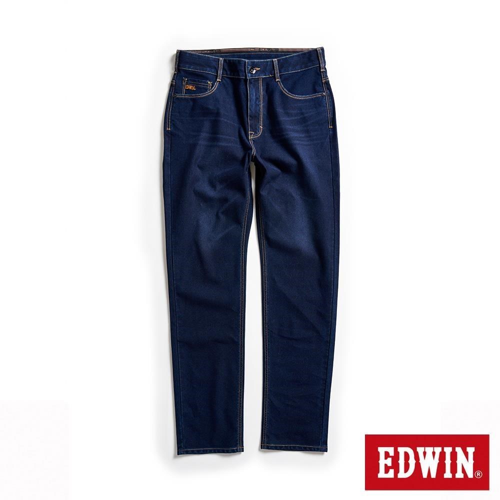 EDWIN 男裝 JERSEYS 冰河玉永久涼感丹寧直筒迦績褲 (原藍磨)