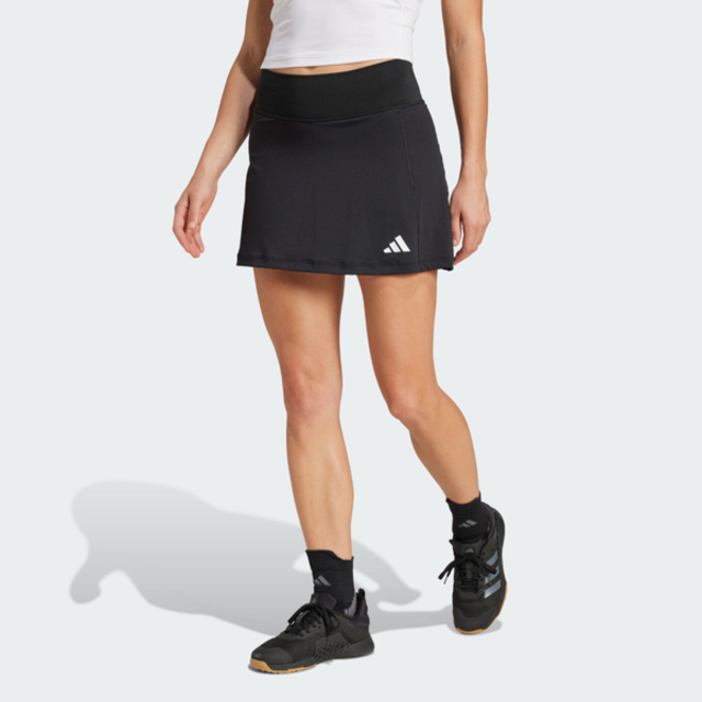 adidas 愛迪達 Adidas 愛迪達 Optime Skort JG6172 女 運動褲裙 吸濕排汗 黑 亞版