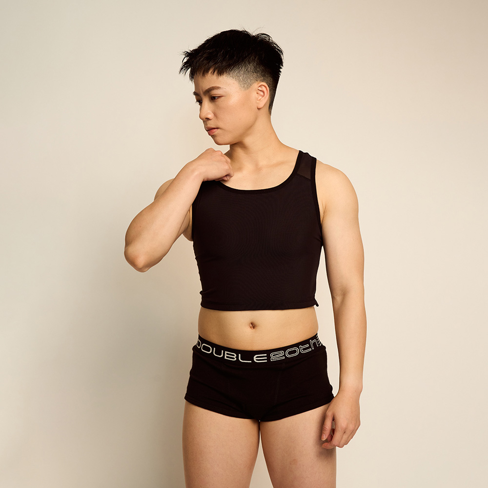 Double 束胸 COOLMESH 套頭半身(大尺碼)