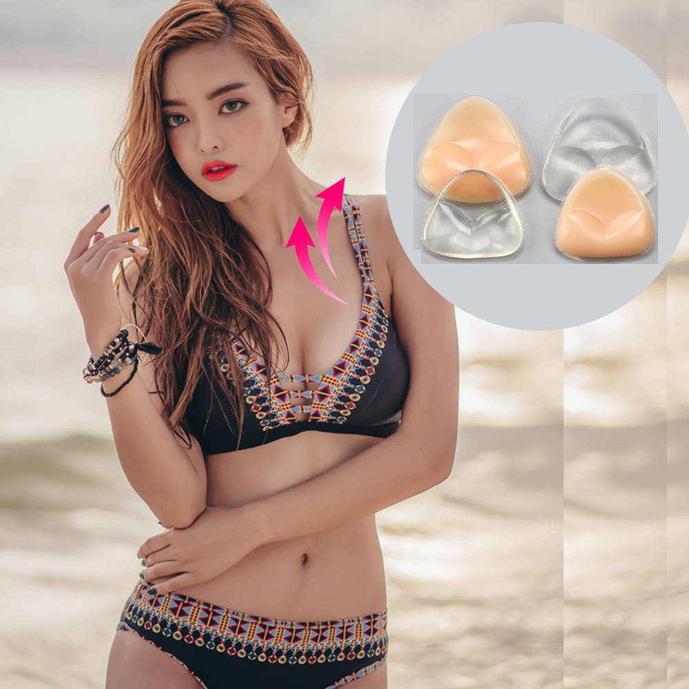 Biki比基尼妮，3D立體泳裝內衣專用矽膠加厚襯墊(一對價)