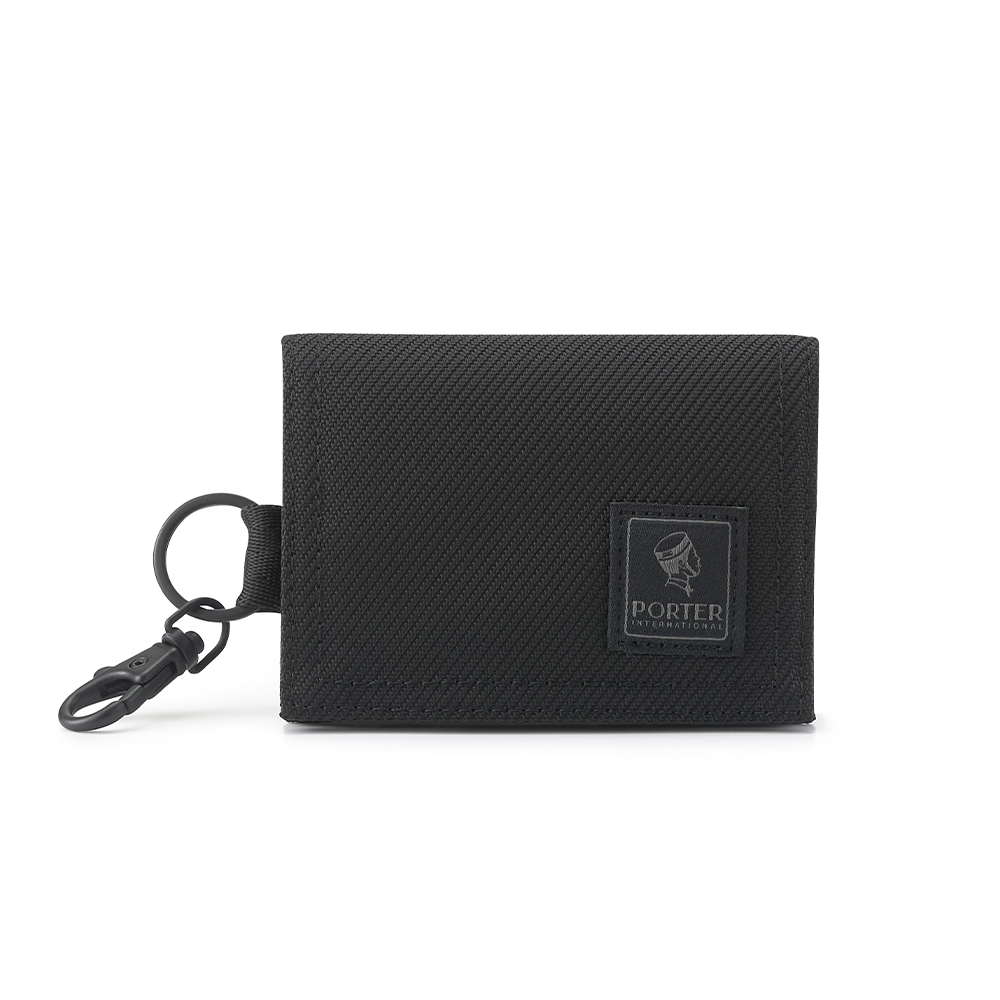 PORTER INTERNATIONAL 小巧大方 CATCH系列 零錢包 (黑色)