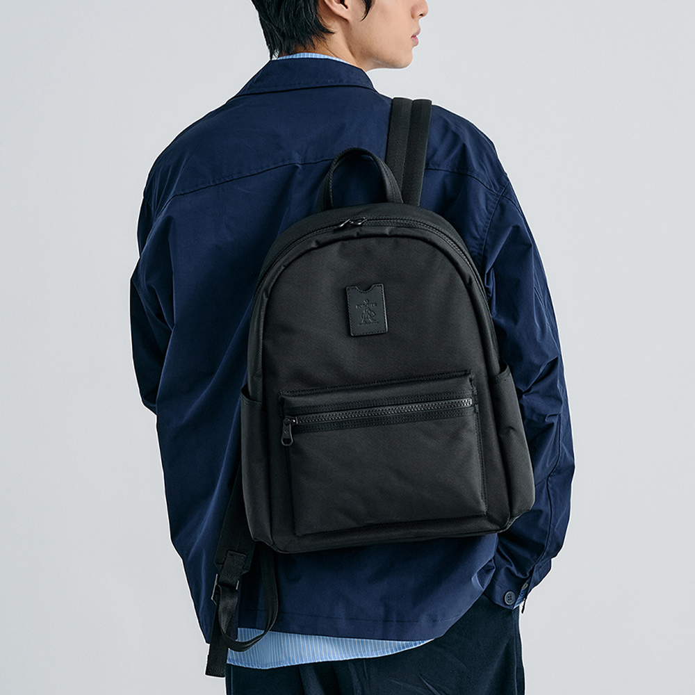 PORTER INTERNATIONAL 經典復古 LUXY系列 後背包 (全黑)