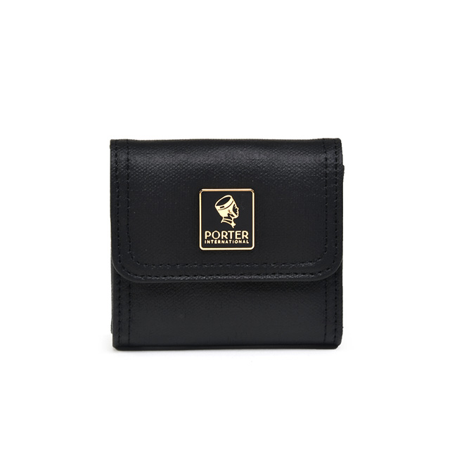 PORTER INTERNATIONAL 迷幻復古 MORI系列 零錢包 (黑色)（其他規格）