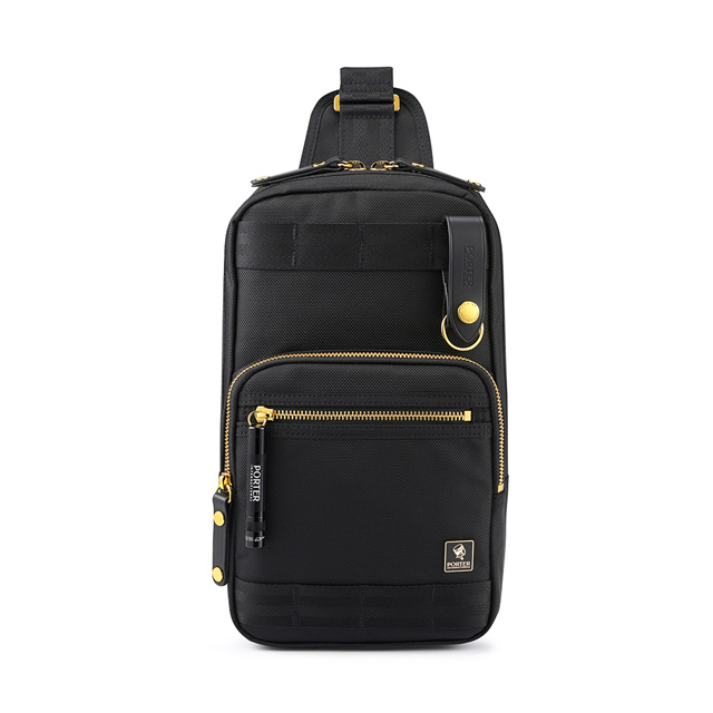 PORTER INTERNATIONAL 自信經典 NEW HEAT系列 單肩包 (黑色)(其他規格)
