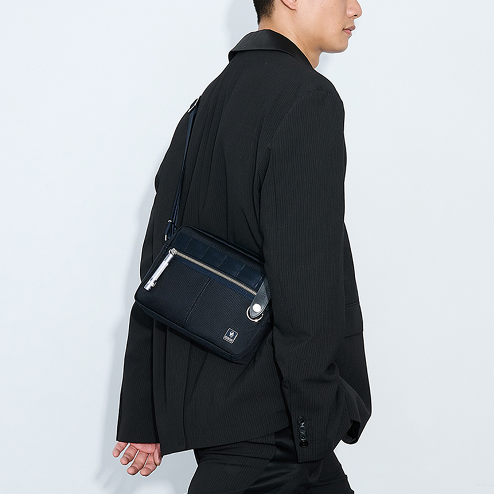 PORTER INTERNATIONAL 自信經典 NEW HEAT系列 斜背包 (藍色)