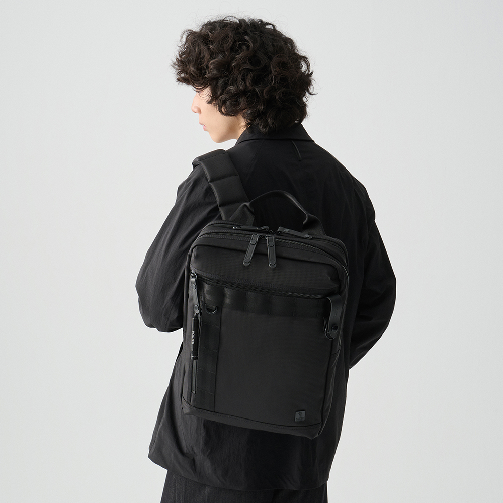 PORTER INTERNATIONAL 自信經典 NEW HEAT系列 後背包 (黑色)