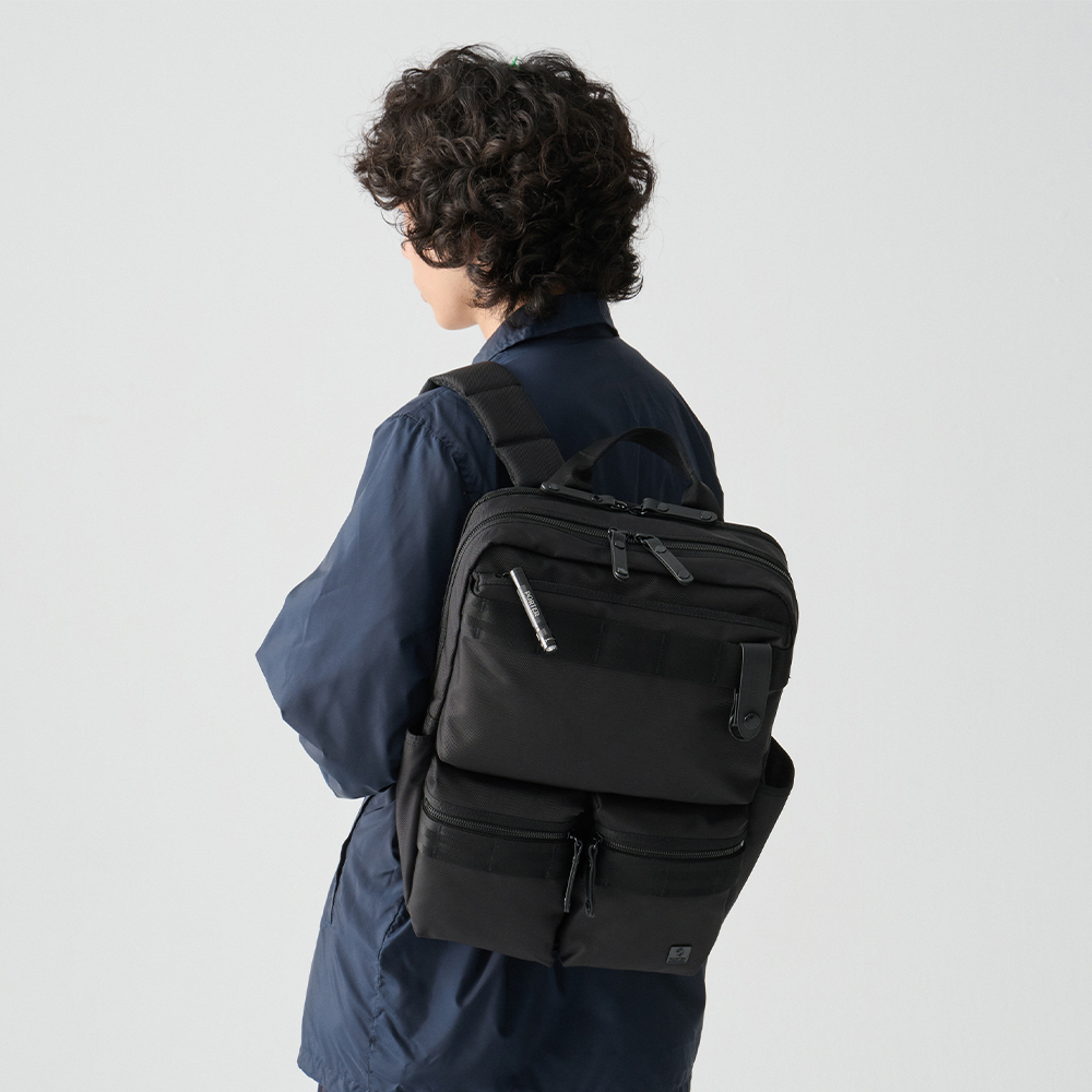 PORTER INTERNATIONAL 自信經典 NEW HEAT系列 後背包 (黑色)(其他規格)