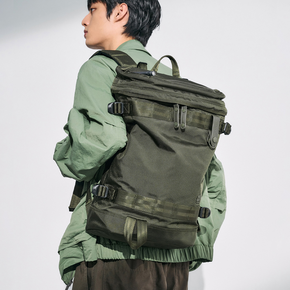 PORTER INTERNATIONAL 自信經典 NEW HEAT系列 後背包(森林綠)