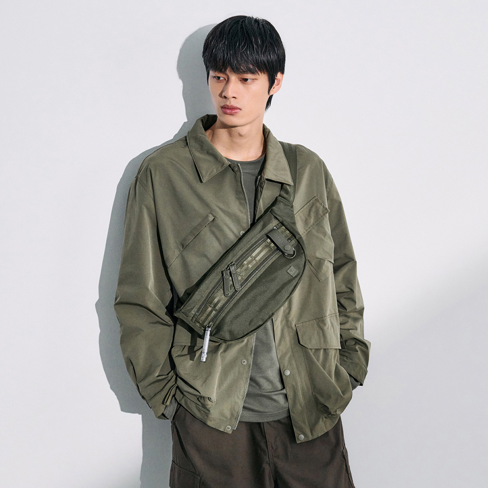 PORTER INTERNATIONAL 自信經典 NEW HEAT系列 腰包 (森林綠)