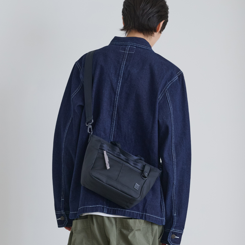 PORTER INTERNATIONAL 自信經典 NEW HEAT系列 手提包_S (深藍)