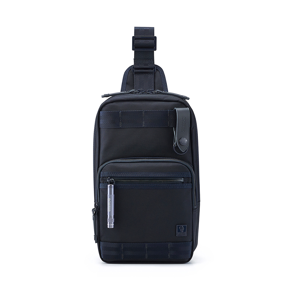 PORTER INTERNATIONAL 自信經典 NEW HEAT系列  單肩包 (深藍)