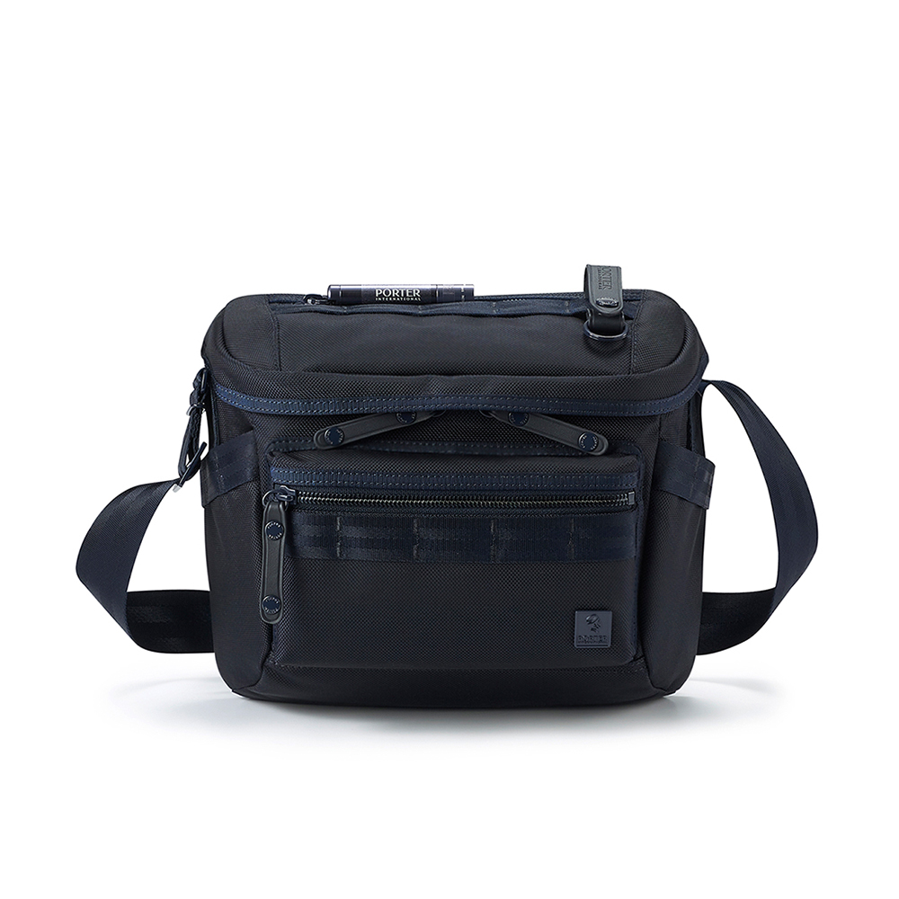 PORTER INTERNATIONAL 自信經典 NEW HEAT系列 斜背包_S (深藍色)