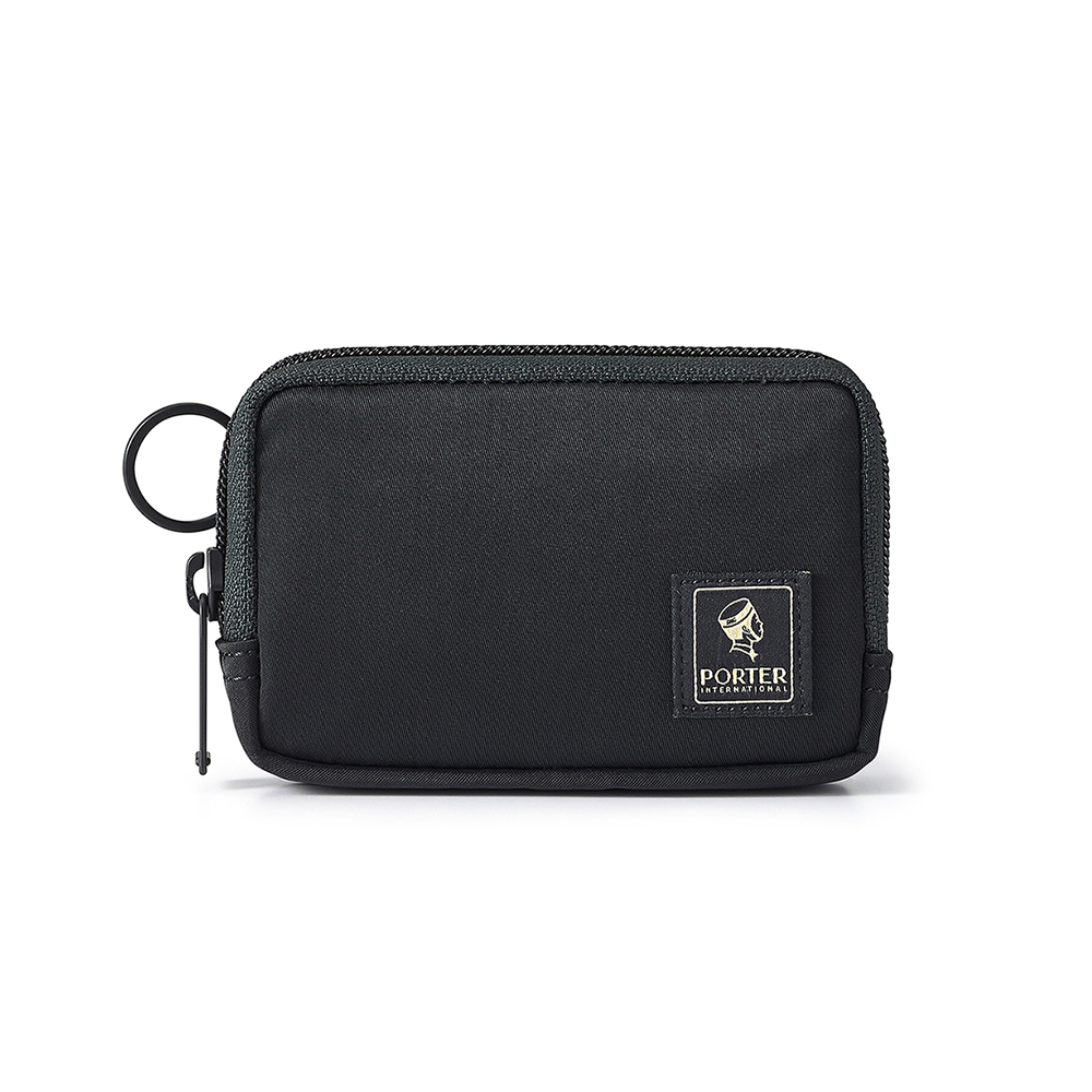 PORTER INTERNATIONAL 方正多層 MID系列 零錢包 (黑色)（其他規格）