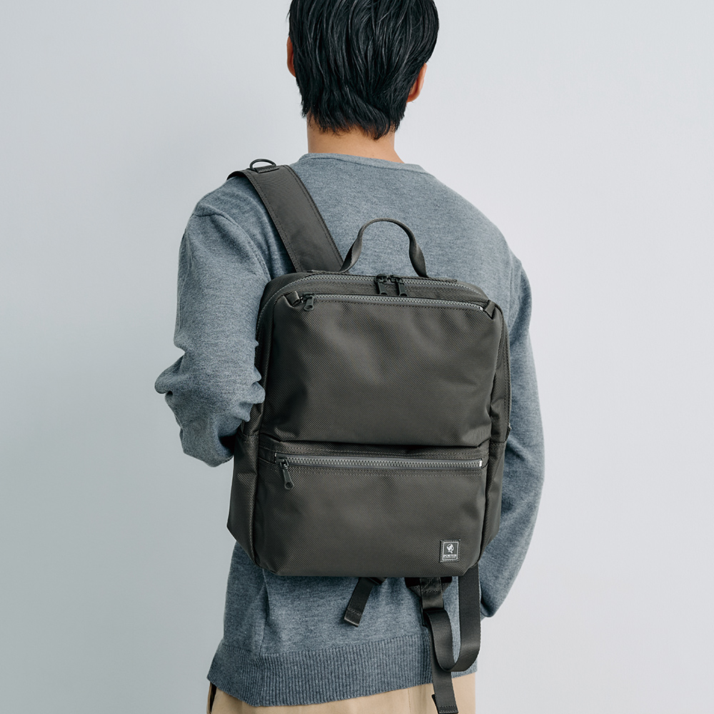 PORTER INTERNATIONAL 高效有序 NOMAD系列  後背包(M)(灰色)