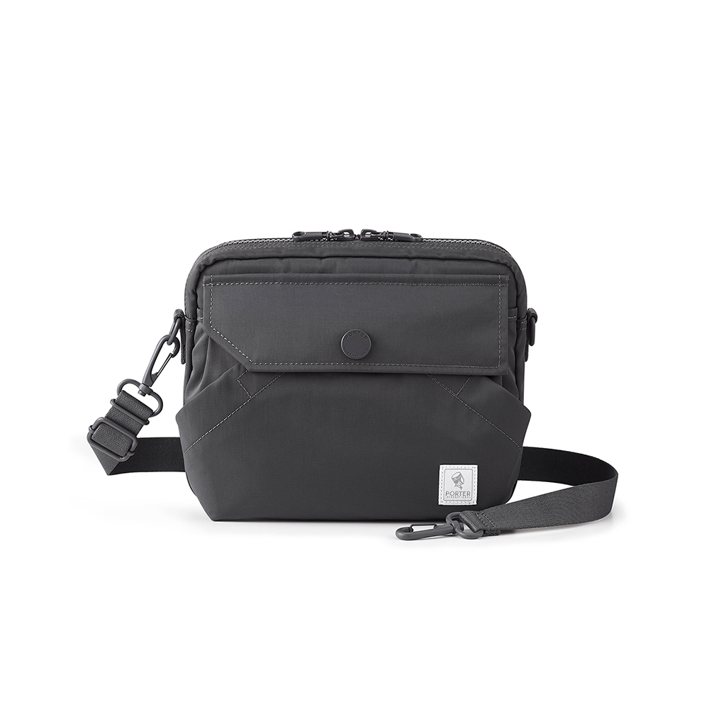 PORTER INTERNATIONAL 精粹休閒 LAPSE系列 斜背包(灰色)（其他規格）