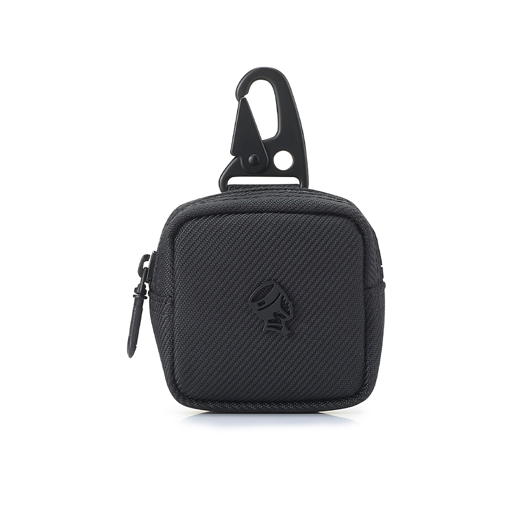 PORTER INTERNATIONAL MINI POUCH迷你萬用包(斜紋-黑)