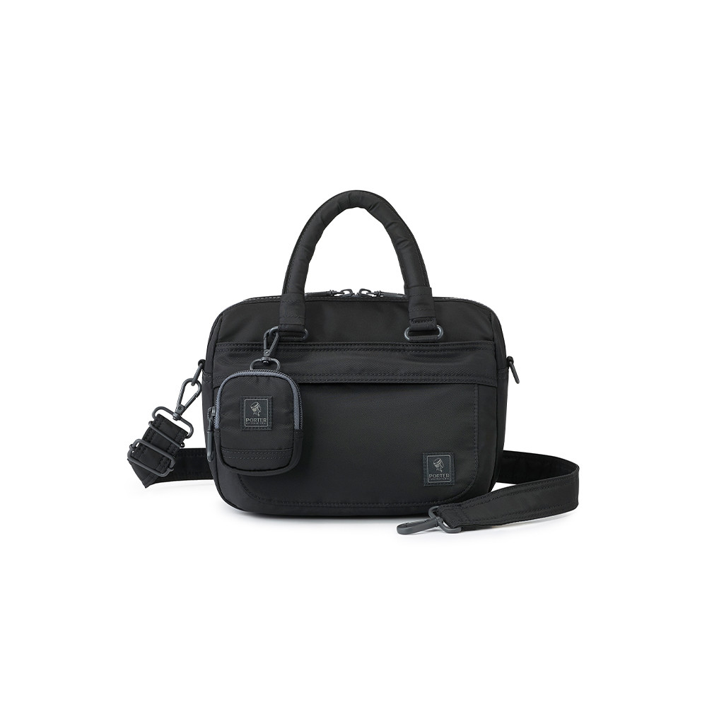 PORTER INTERNATIONAL 充裕隨行 HARBOR系列 手提包 (黑色)